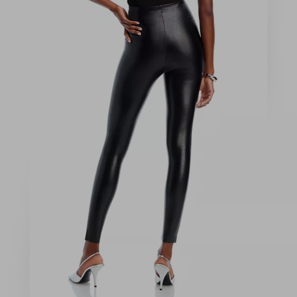 Commando Perfect Control Stretch Faux Leather Leg… - image 2